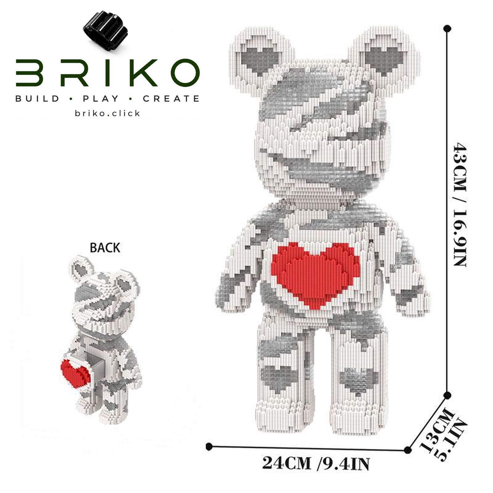 Oso Latido 43 Cm - Imagen 3