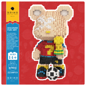 Oso Futbolista 25 Cm
