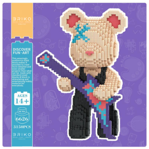 Oso Guitarrista 32 Cm