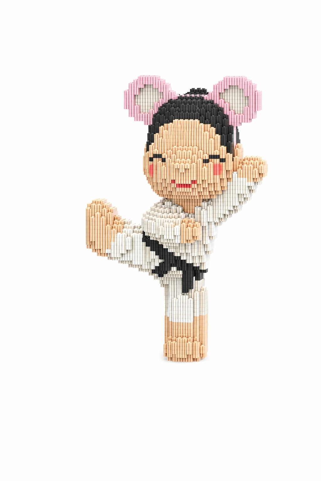 Oso Karateka 32 Cm - Imagen 3
