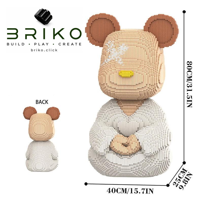 Oso Yoga 80 Cm - Imagen 2